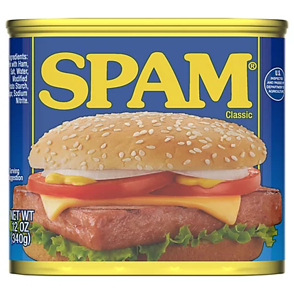 A can of Spam